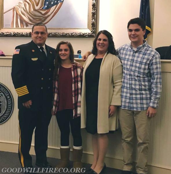 Good Will's Assistant Chief Stafford Sworn In as Next WCFD Chief ...