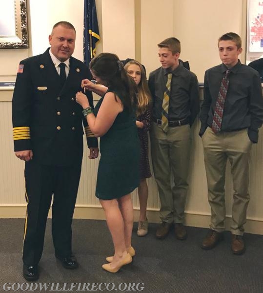 Good Will's Assistant Chief Stafford Sworn In as Next WCFD Chief ...